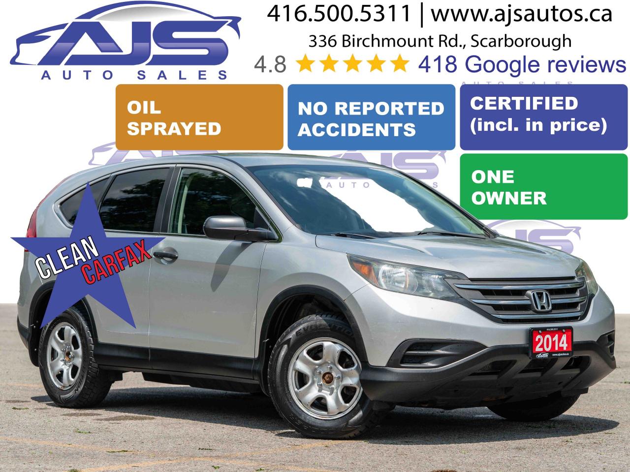 Used 2014 Honda CR-V LX for sale in Toronto, ON