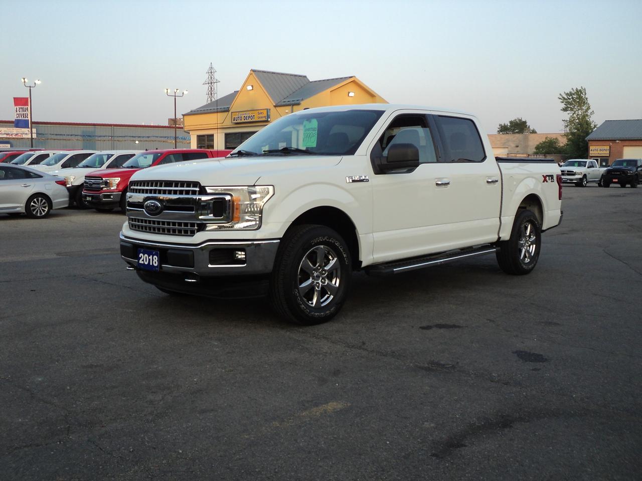 Used 2018 Ford F-150 XLT SuperCrew XTR 4x4 3.3L6cyl  5.5' Box BackUpCam for sale in Brantford, ON
