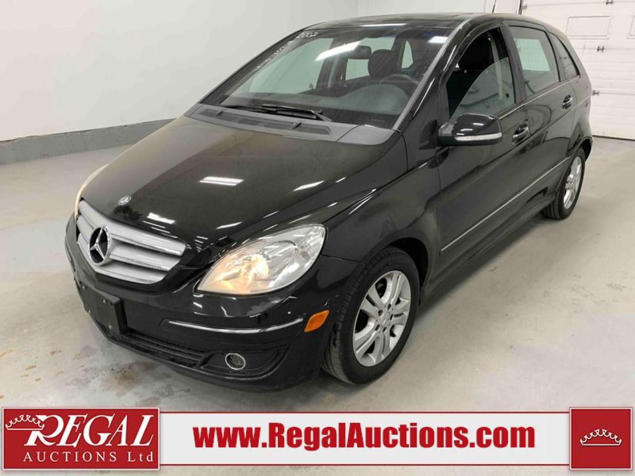 Used 2007 Mercedes-Benz B-Class B200T for sale in Calgary, AB