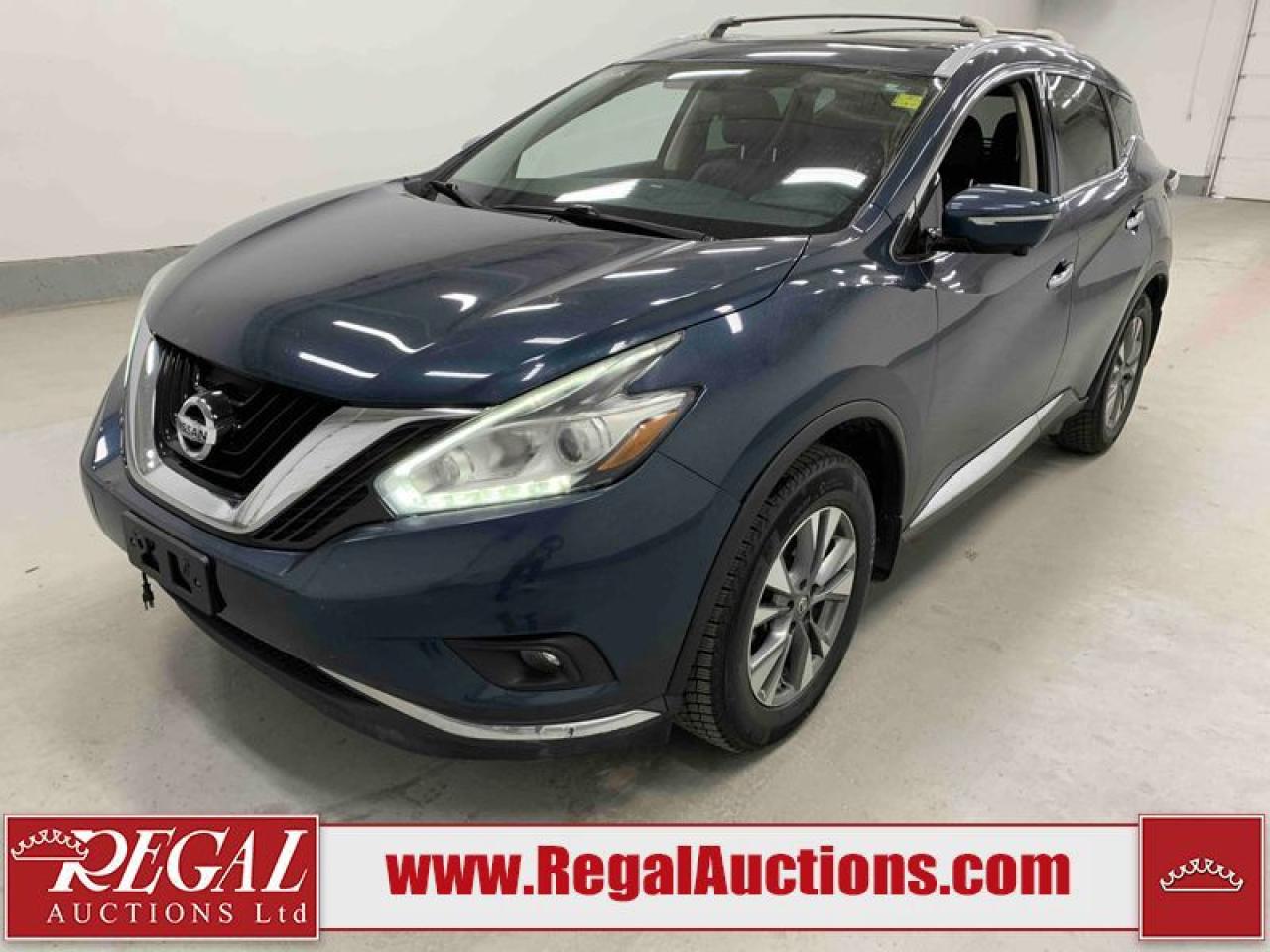 Used 2015 Nissan Murano SL for sale in Calgary, AB