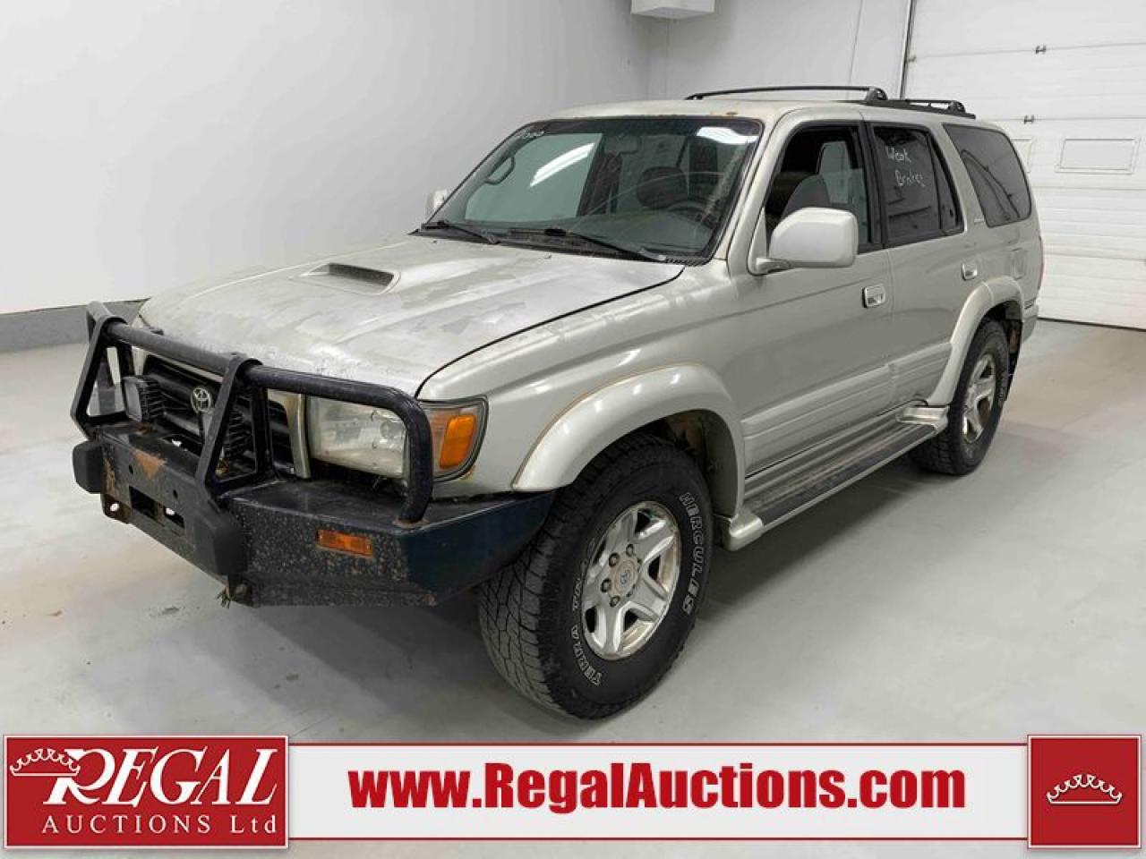 Used 2000 Toyota 4Runner LUXURY for sale in Calgary, AB