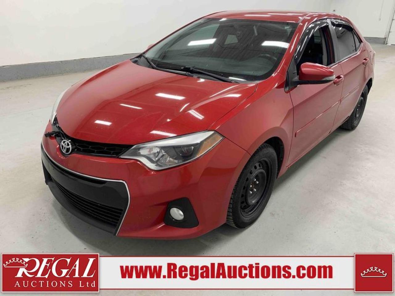 Used 2016 Toyota Corolla S for sale in Calgary, AB