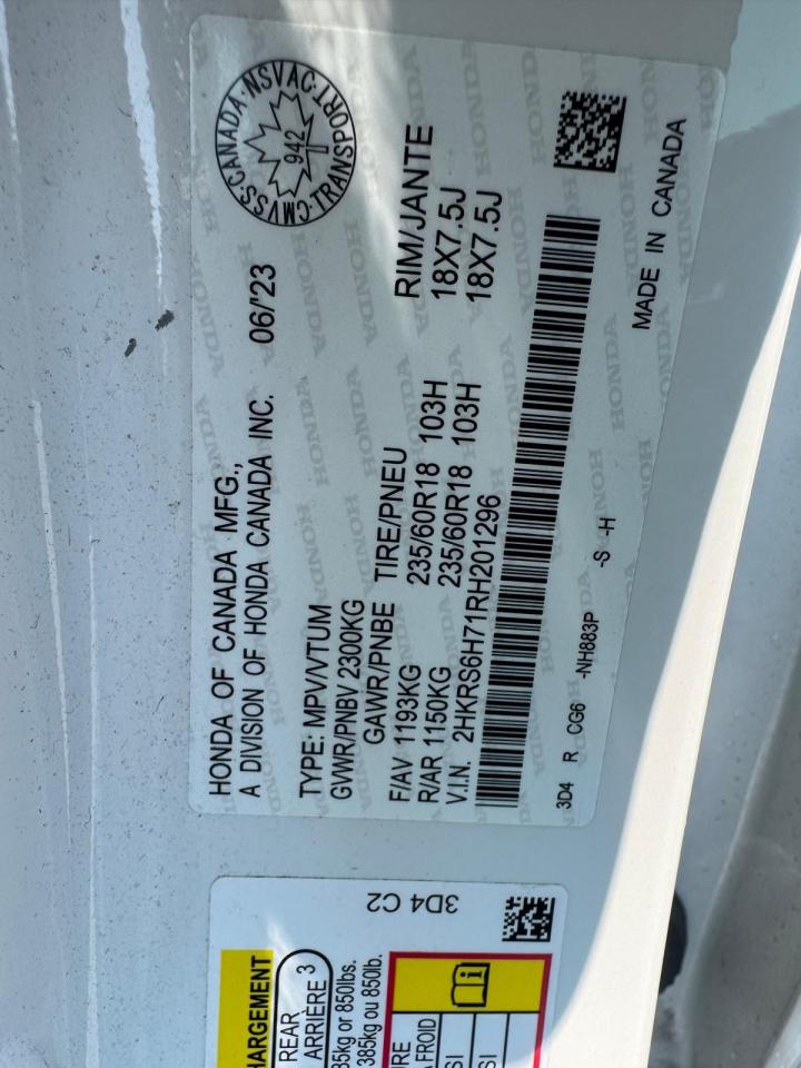 2024 Honda CR-V EX-L, HYBRID, 93KMS, CERTIFIED - Photo #20