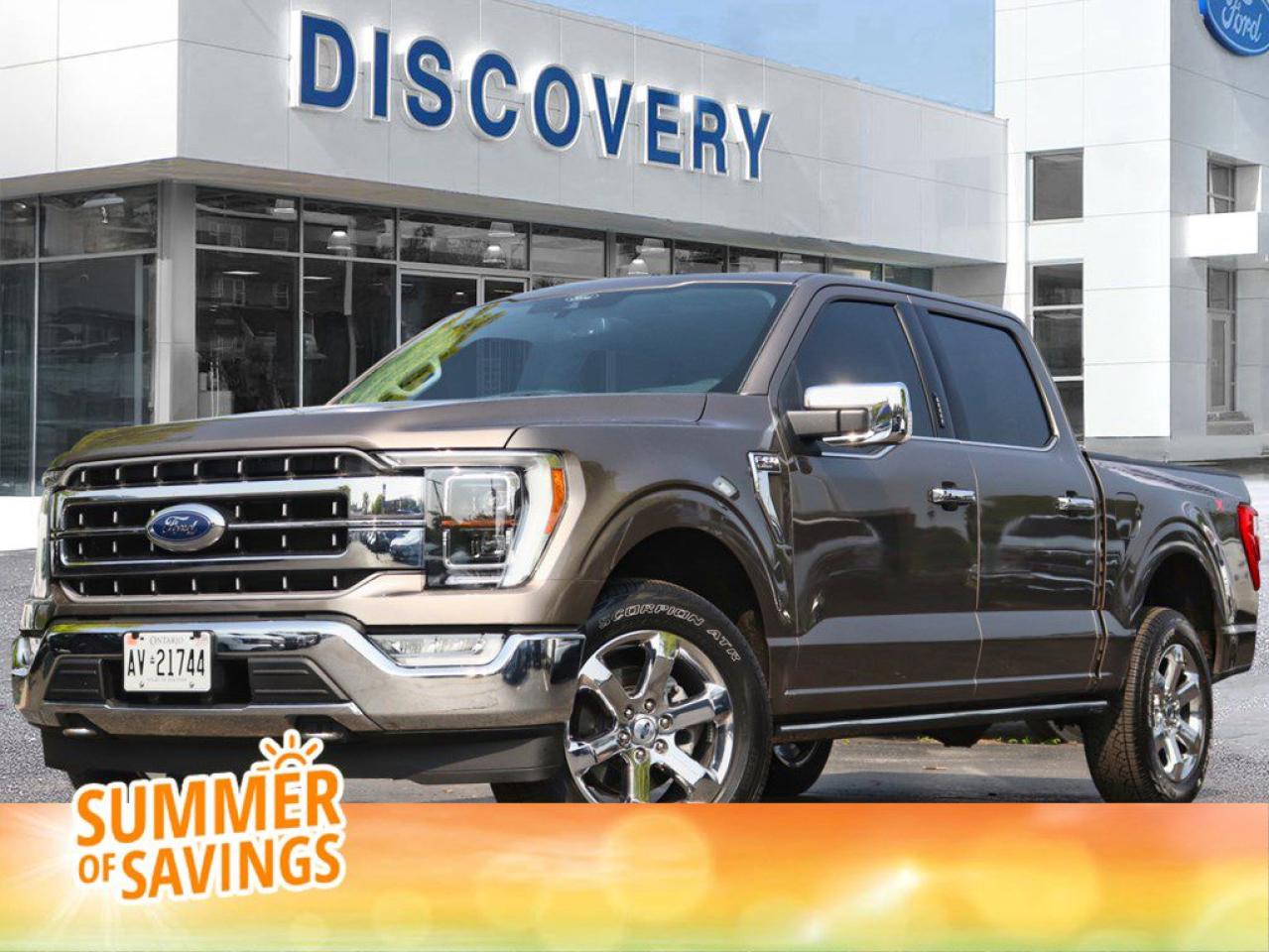 Used 2021 Ford F-150 LARIAT | 4X4 | 5.0L | 502 | ROOF | PWR TLGT | 20s for sale in Burlington, ON