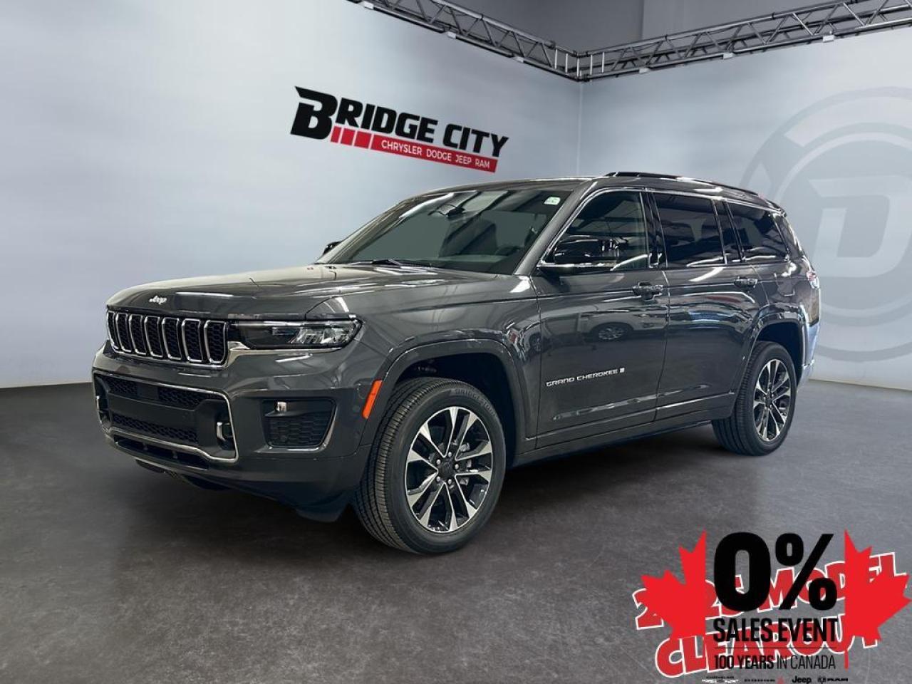 New 2025 Jeep Grand Cherokee L Overland - Sunroof for sale in Lethbridge, AB