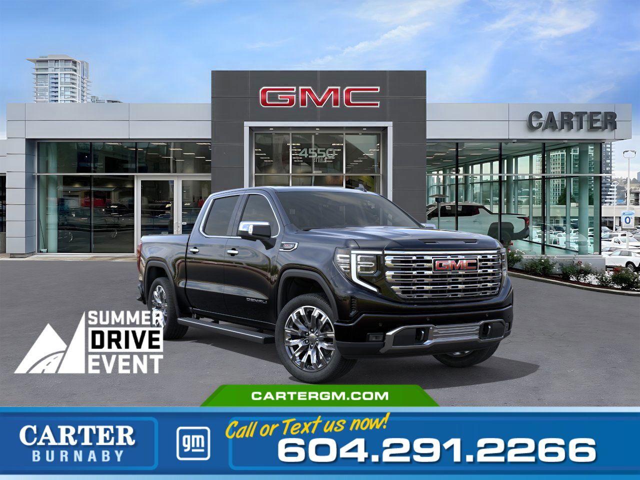 New 2025 GMC Sierra 1500 DENALI 4WD | TRAILERING PACKAGE/13.4