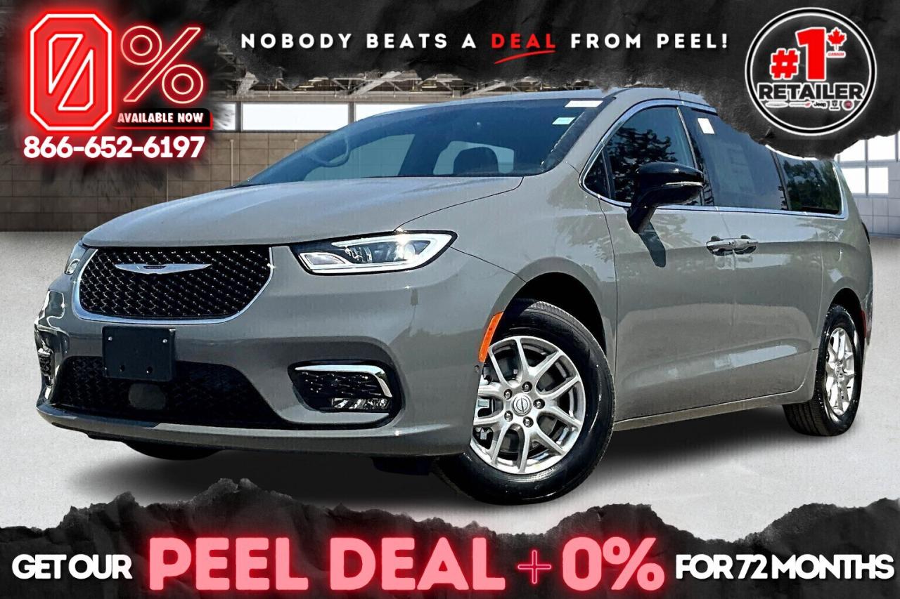 New 2025 Chrysler Pacifica SELECT FWD | Leather | Uconnect Theatre | Sunroof for sale in Mississauga, ON
