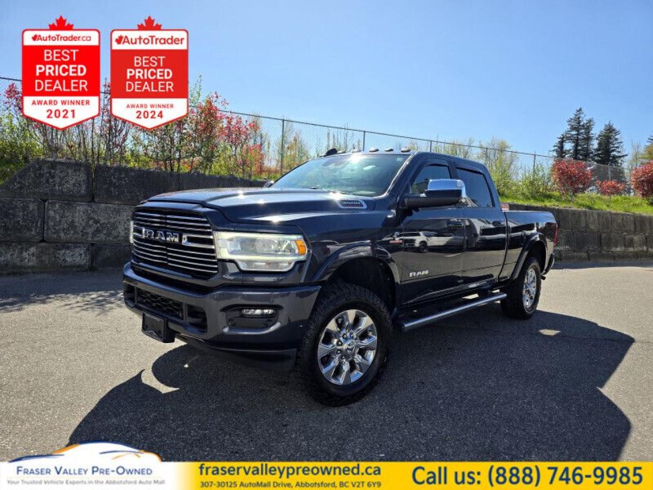 Used 2020 RAM 3500 Laramie  - Leather Seats -  Heated Seats - $259.09 for sale in Abbotsford, BC