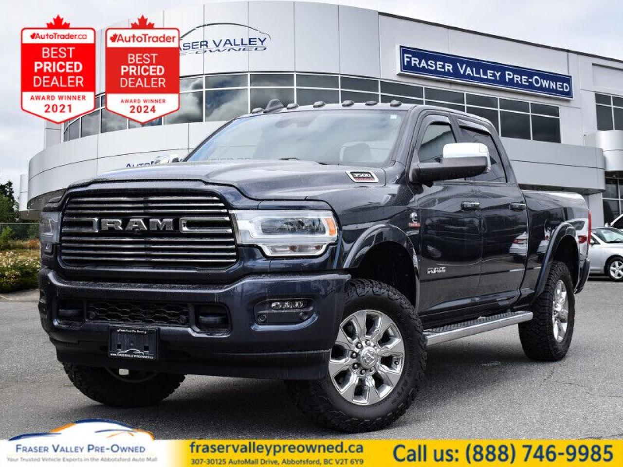Used 2020 RAM 3500 Laramie  - Leather Seats -  Heated Seats - $250.50 for sale in Abbotsford, BC