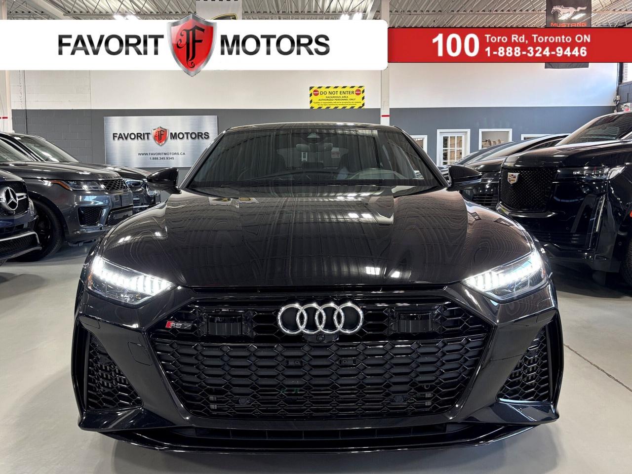 **SPRING SPECIAL!** - - > | NO LUXURY TAX | < - - FEATURING : QUATTRO AWD, HEADS UP DISPLAY, CARBON INTERIOR TRIMS, DIGITAL GAUGE CLUSTER NAVIGATION DISPLAY, MULTICOLOUR AMBIENT LIGHTING, WIRELESS CHARGING TRAY, HEIGHT ADJUSTABLE SUSPENSION, MULTI DRIVE MODES, CUSTOMIZABLE RS MODES, PERFORMANCE DISPLAYS, HIGHLY LOADED, EXTREMELY CLEAN! FINISHED IN BLACK ON MATCHING BLACK INTERIOR, RED STITCHED RS LEATHER SEATS, HEATED/COOLED SEATS, REAR HEATED SEATS, HEATED STEERING WHEEL, AIR FRAGRANCES, NAVIGATION SYSTEM, HIGH TECH 3D BACKUP CAMERA, 360 BACKUP CAMERA, PARKING SENSORS, RAIN SENSOR, REAR CROSS TRAFFIC ASSIST, DISTANCE WARNING, AUDI PRE SENSE, SIDE ASSIST, INTERSECTION ASSISTANT, EMERGENCY ASSIST, EXIT WARNING, AM, FM, SATELLITE, USB, DVD, BLUETOOTH, PREMIUM 22 INCH ALLOYS, RED BRAKE CALIPERS, STEERING WHEEL CONTROLS, PREMIUM BANG OLUFSEN SOUND SYSTEM, POWER OPTIONS, SUNROOF, POWER TRUNK, ILLUMINATED DOORWAY LOGOS, DOOR LOGO PROJECTORS, AND MUCH MORE!!!


**As per OMVIC regulations, this vehicle is not drivable, not certified and not e-tested. Certification is available for $899.** All our vehicles are in excellent condition and have been fully inspected by an in-house licensed mechanic.


The advertised price is a finance only price, if you wish to purchase the vehicle for cash additional $2,000 surcharge will apply. Applicable prices and special offers are subject to change with or without notice and shall be at the full discretion of Favorit Motors.