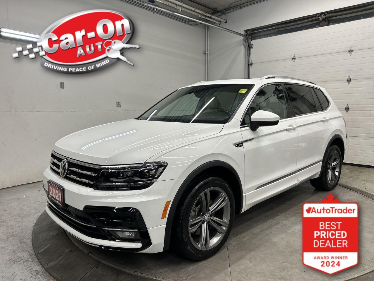 Used 2021 Volkswagen Tiguan HIGHLINE R-LINE AWD |LOW KMS | LEATHER|PANO ROOF for sale in Ottawa, ON