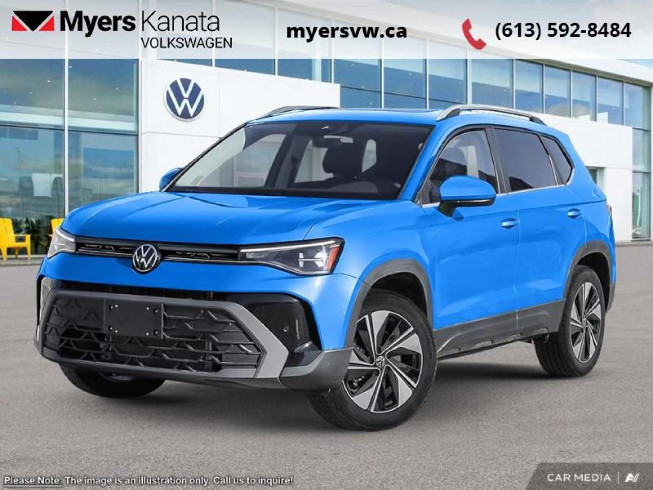 New 2025 Volkswagen Taos Comfortline  - Sunroof for sale in Kanata, ON