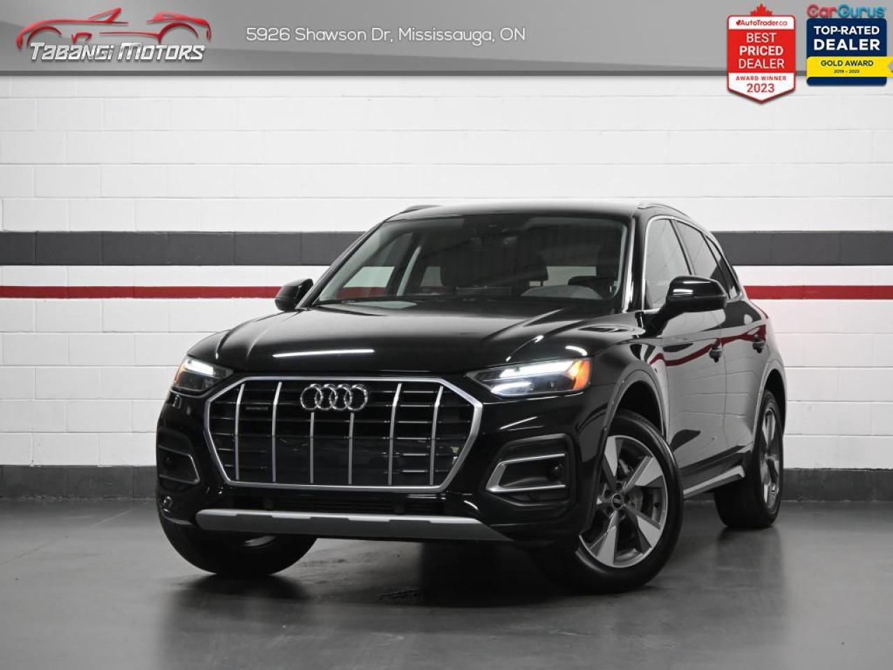 Used 2021 Audi Q5 No Accident Leather Blind Spot Heated Seats Park Aid for sale in Mississauga, ON