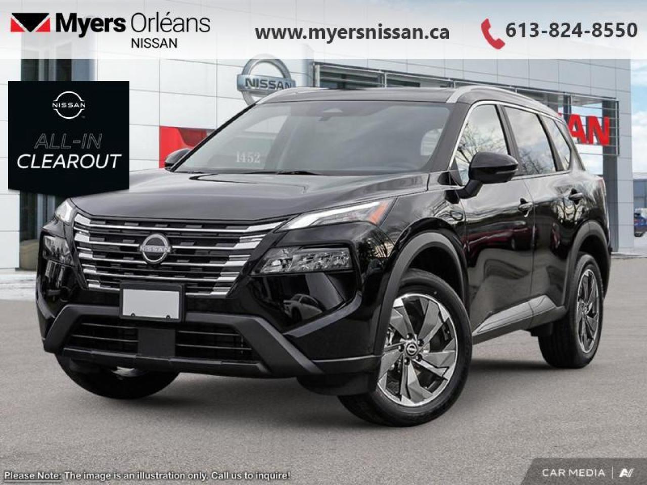 New 2025 Nissan Rogue SV Moonroof  - Moonroof -  Power Liftgate for sale in Orleans, ON
