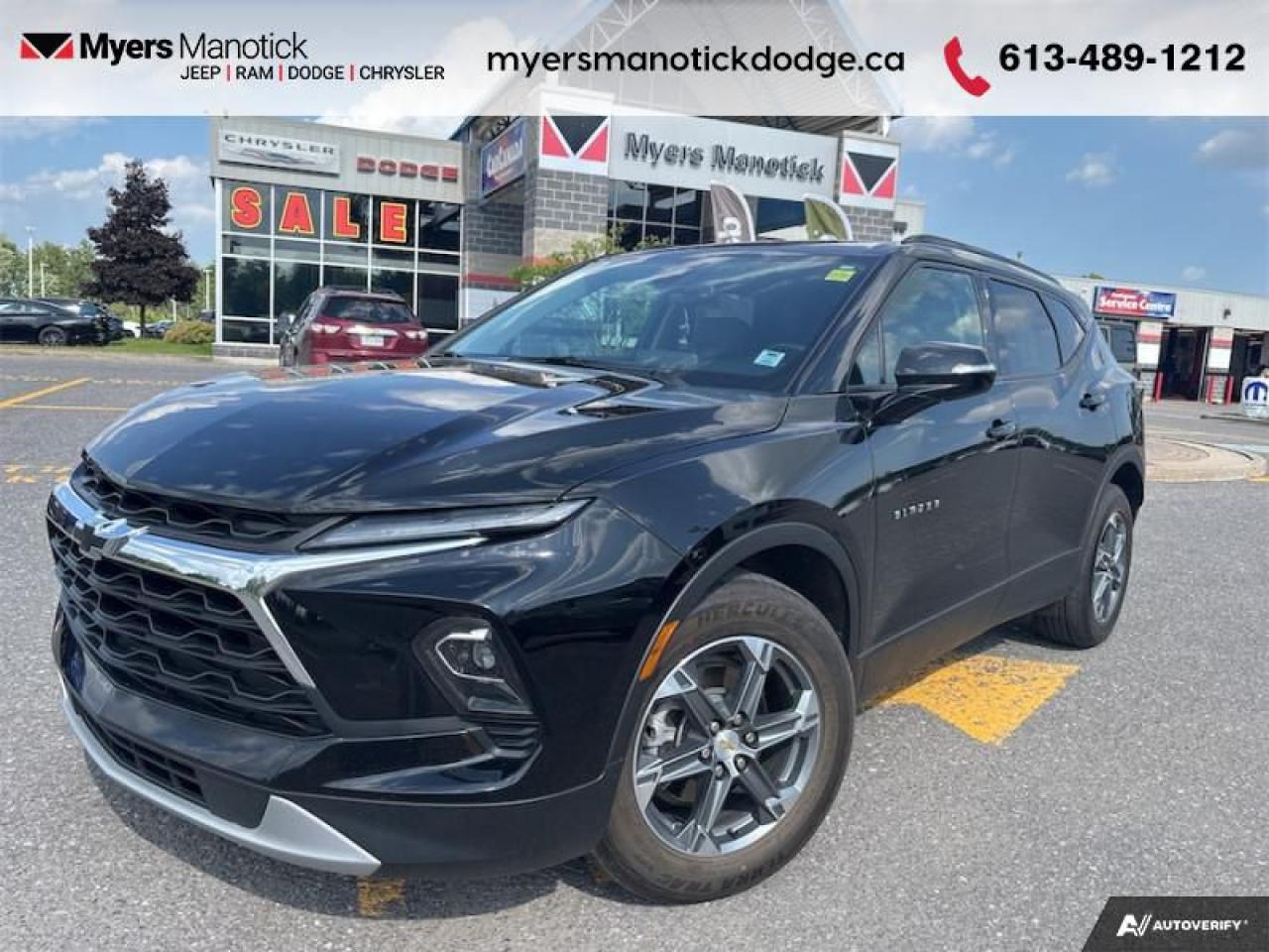 Used 2023 Chevrolet Blazer True North  - Leather Seats for sale in Ottawa, ON