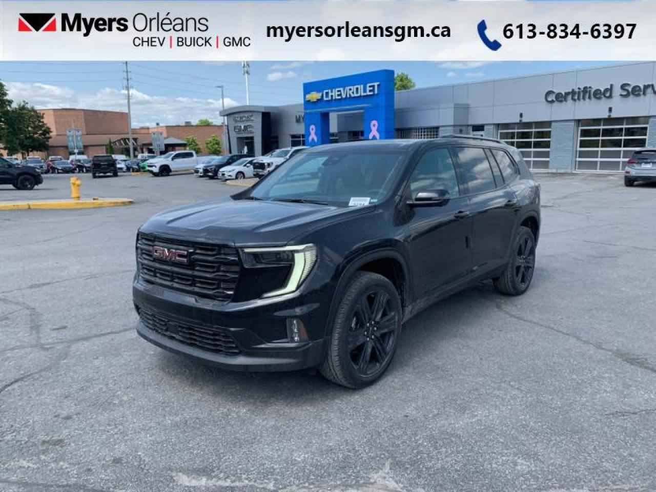 New 2025 GMC Acadia Elevation  - Sunroof for sale in Orleans, ON