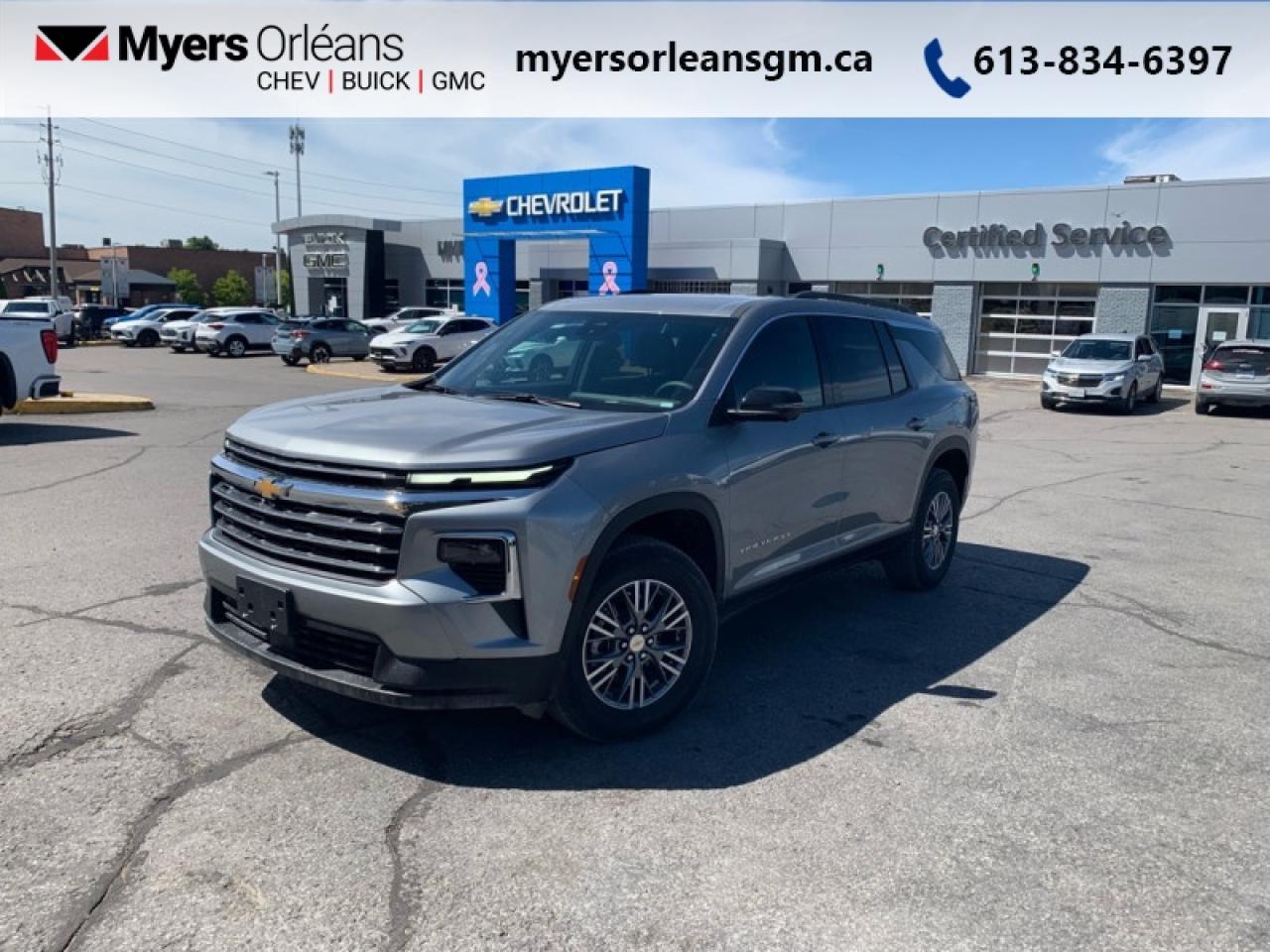 New 2025 Chevrolet Traverse LT for sale in Orleans, ON