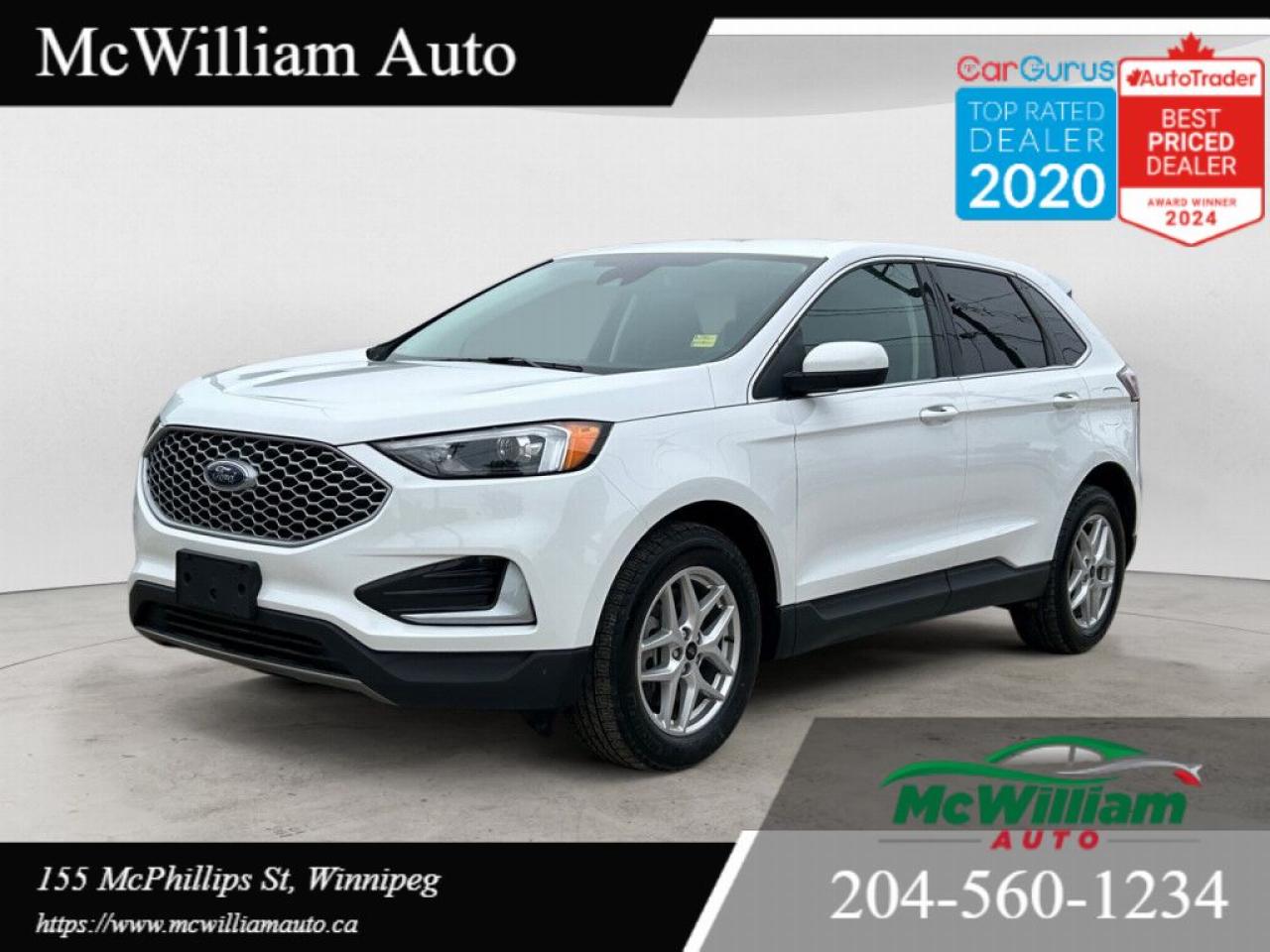 Used 2024 Ford Edge SEL AWD| 12 DISPLAY |HTD SEATS|RMT START|MINT CONDITION| for sale in Winnipeg, MB