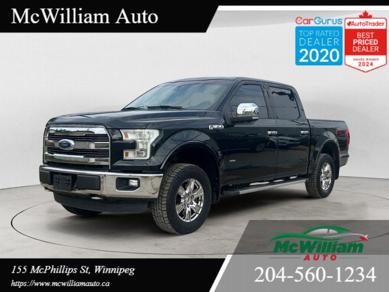 Used 2015 Ford F-150 Lariat | PANORAMIC ROOF | BACK UP CAM | RMT START | for sale in Winnipeg, MB