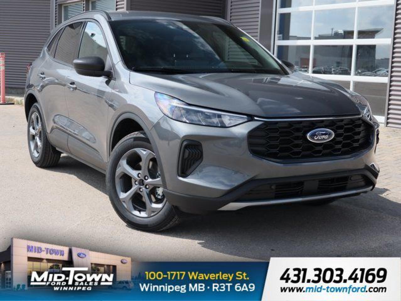 New 2025 Ford Escape ST-Line | Illuminated entry | Cold Weather Pack for sale in Winnipeg, MB