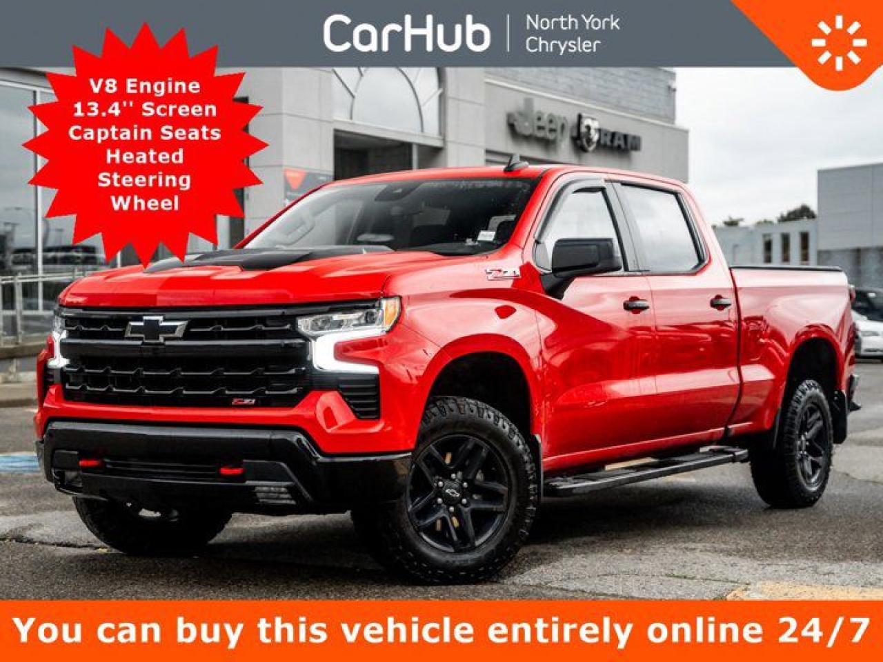 Used 2023 Chevrolet Silverado 1500 LT Trail Boss 157'' V8 13.4'' Screen Captain Seats Heated Steering Wheel for sale in Thornhill, ON