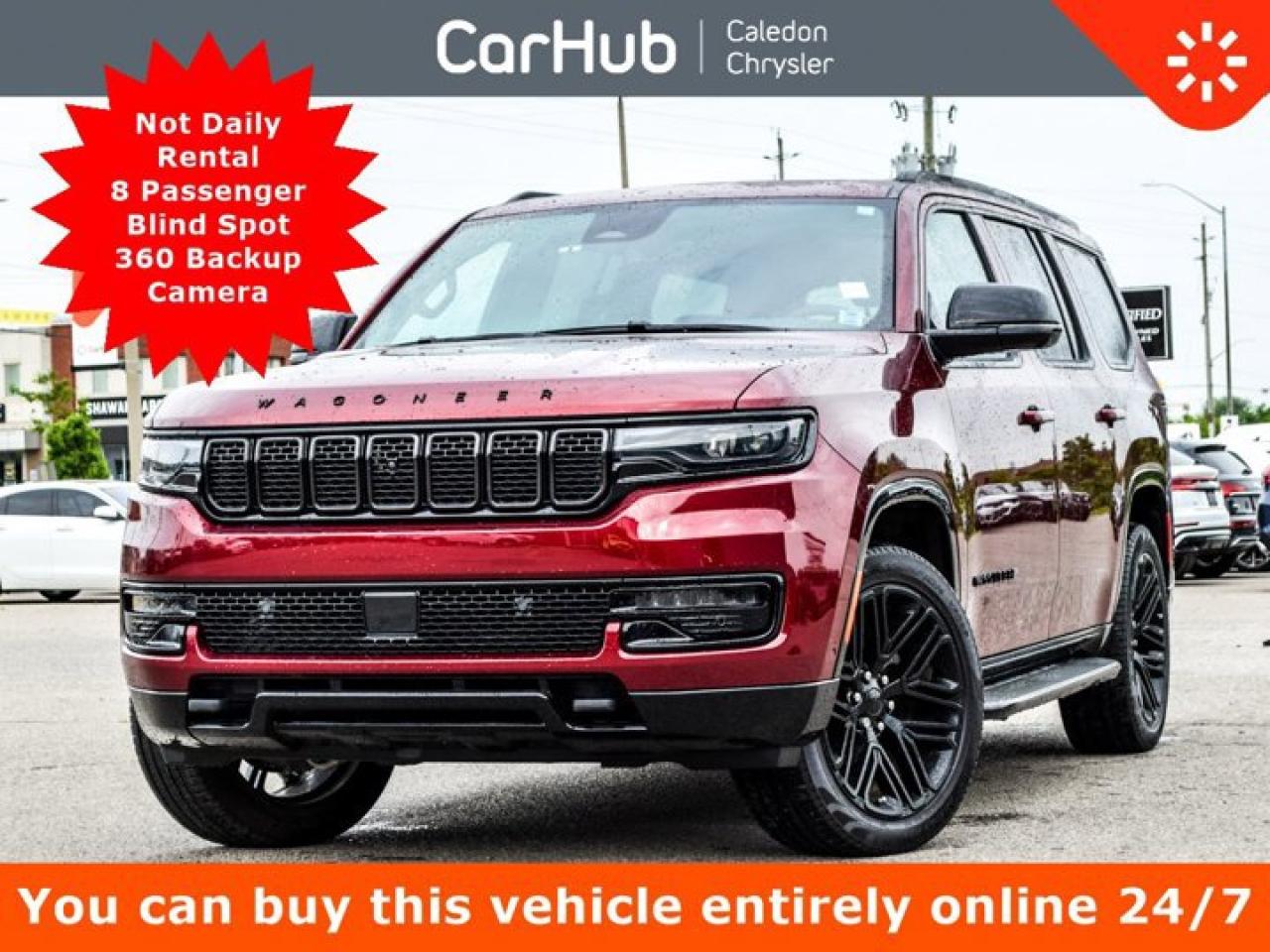 2024 Jeep Wagoneer Series II Carbide 8 Seater Pano Sunroof 22"Alloy Photo0