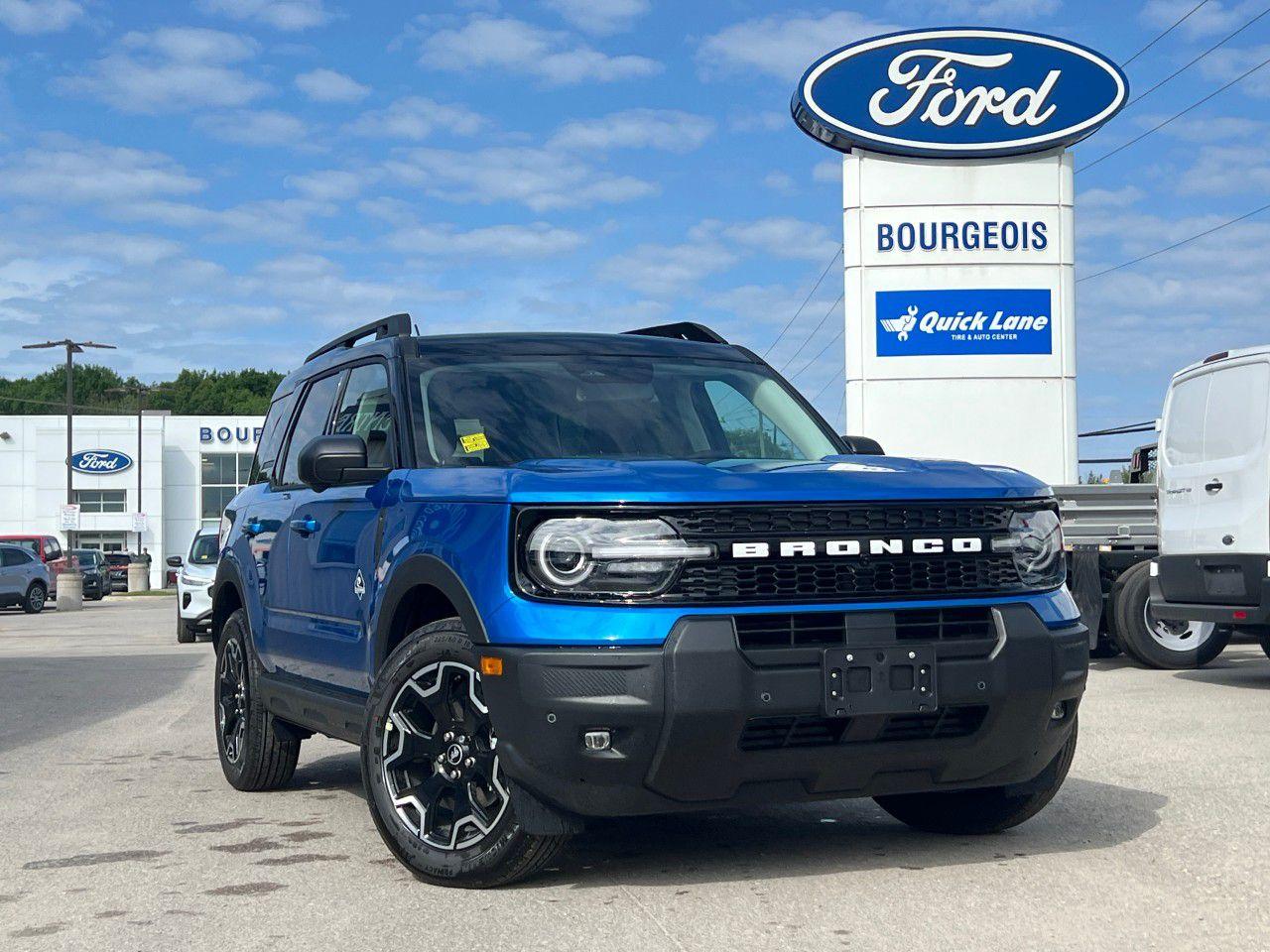 New 2025 Ford Bronco Sport Outer Banks 4X4 for sale in Midland, ON