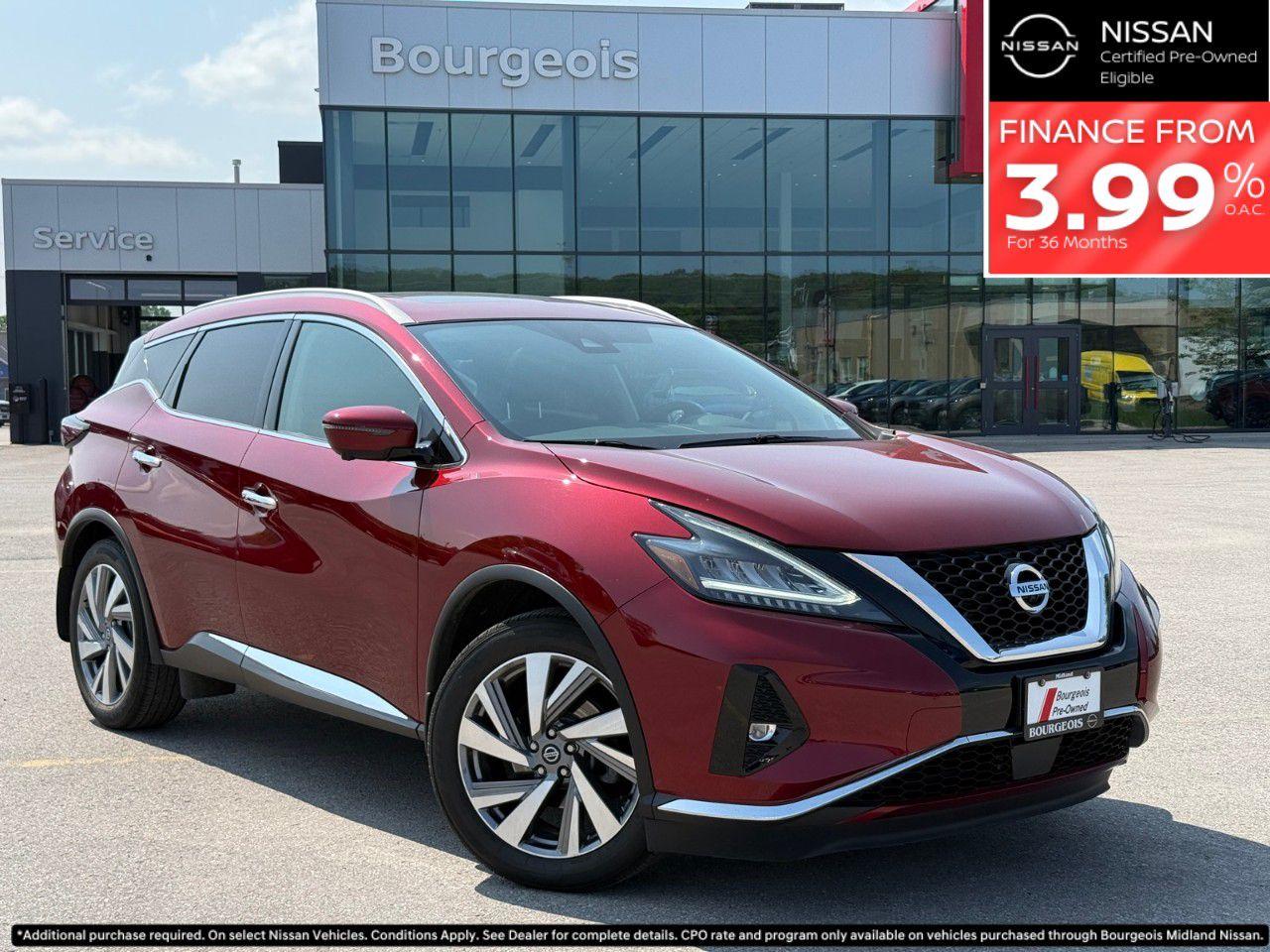 Used 2021 Nissan Murano AWD SL for sale in Midland, ON