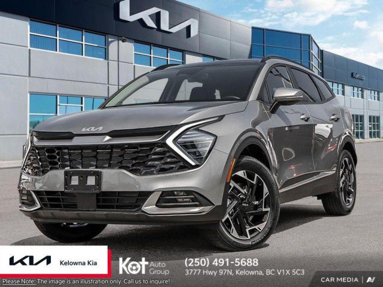 New 2025 Kia Sportage SX for sale in Kelowna, BC