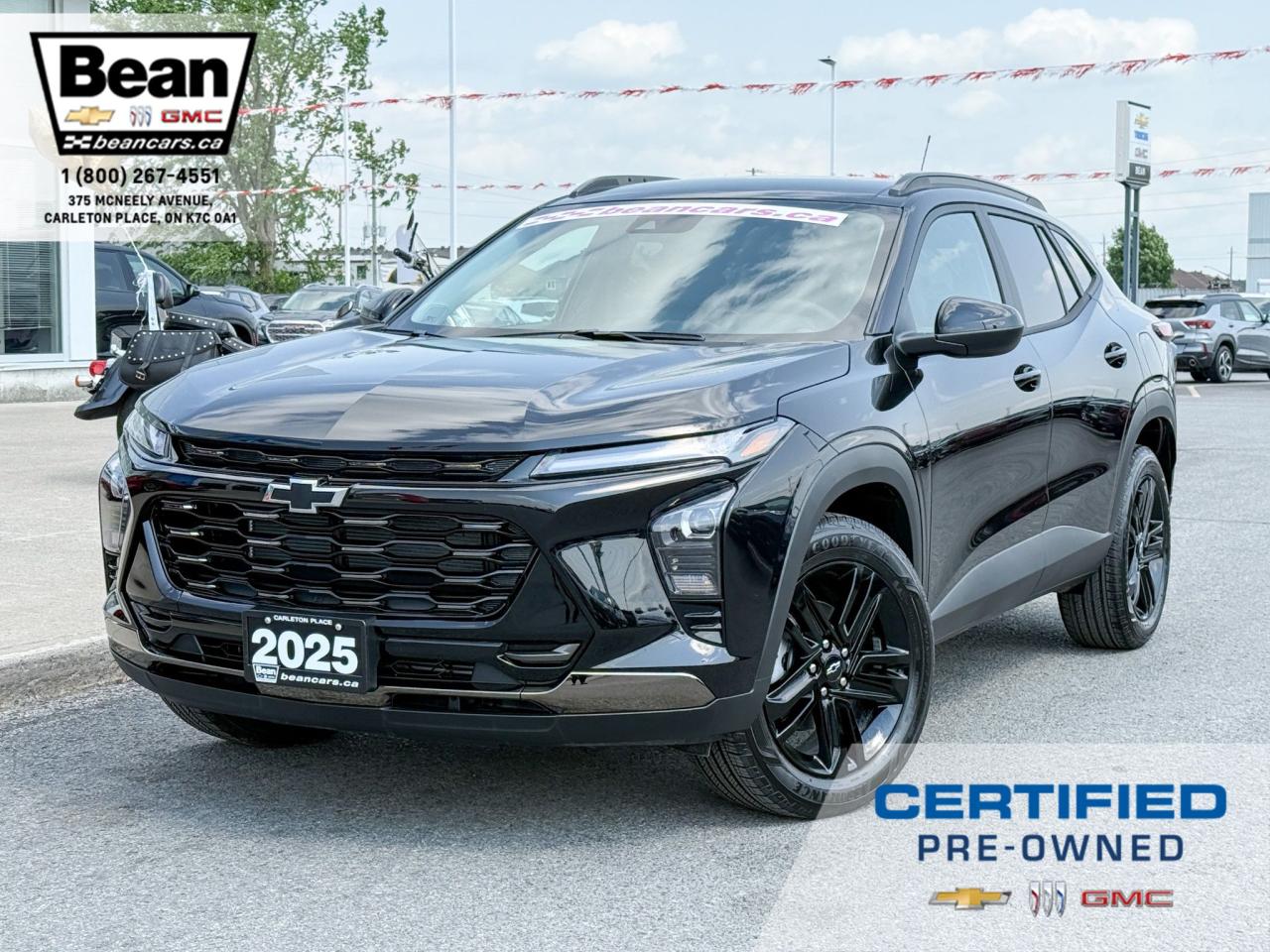 Used 2025 Chevrolet Trax ACTIV 1.2L 3 CYL WITH REMOTE START/ENTRY, HEATED SEATS, HEATED STEERING WHEEL, APPLE CARPLAY AND ANDROID AUTO for sale in Carleton Place, ON
