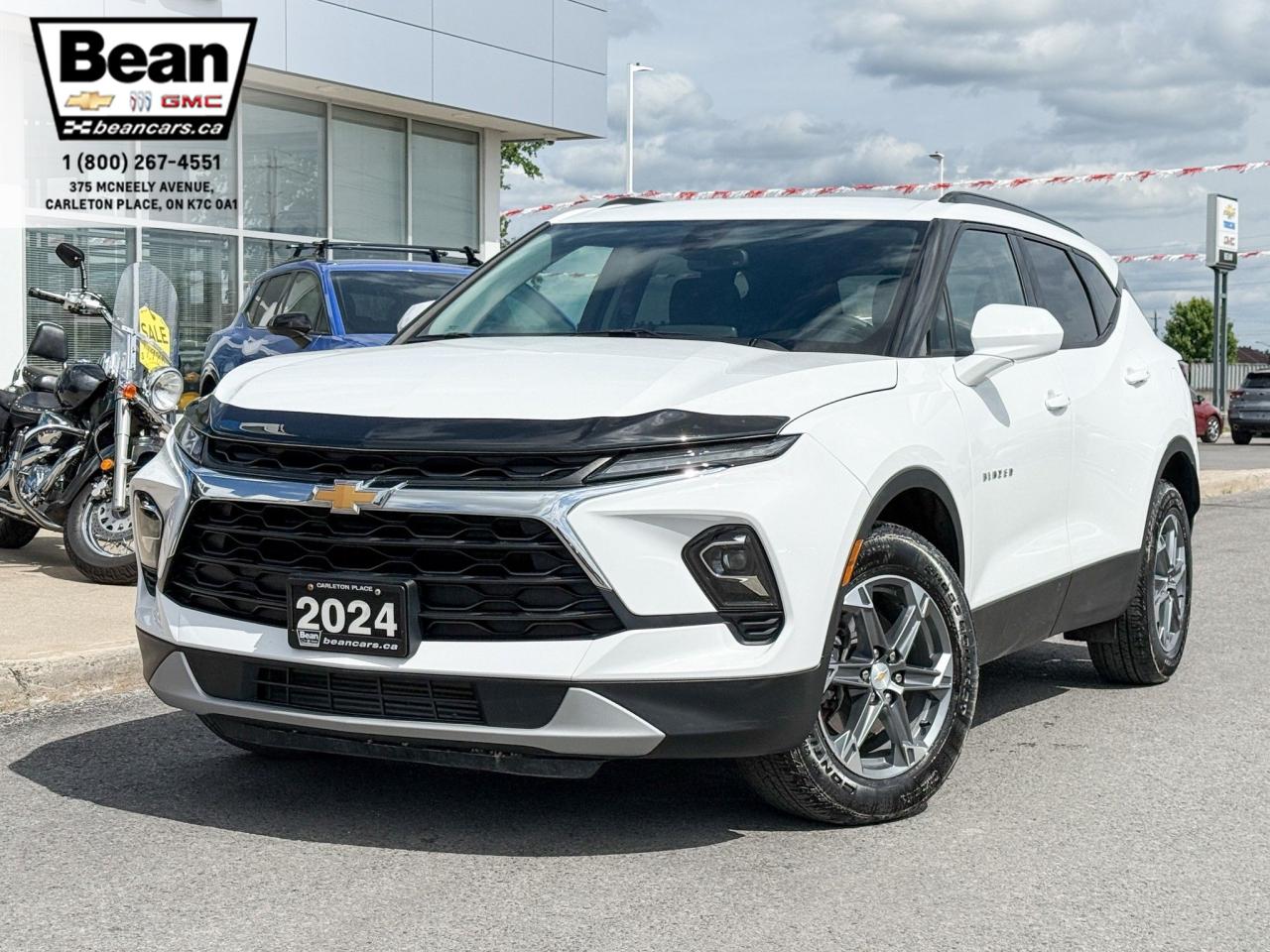 Used 2024 Chevrolet Blazer LT 2.0L 4 CYL WITH REMOTE START/ENTRY, HEATED SEATS, APPLE CARPLAY AND ANDROID AUTO, HD REAR VISION CAMERA, LANE KEEP ASSIST for sale in Carleton Place, ON