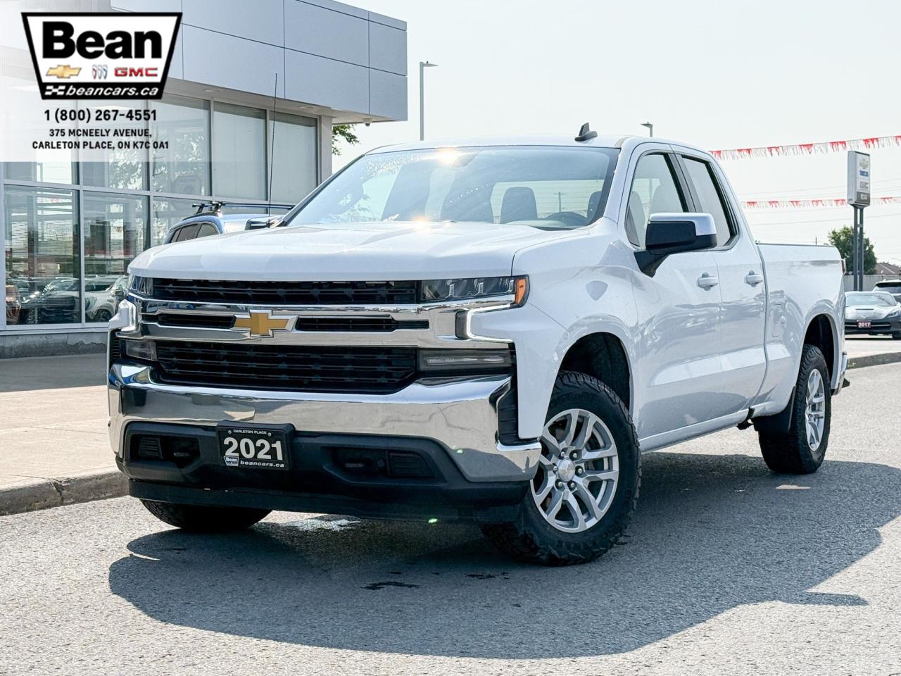 Used 2021 Chevrolet Silverado 1500 LT 5.3L V8 WITH REMOTE START/ENTRY, HEATED SEATS, HEATED STEERING WHEEL, REAR VISION CAMERA, APPLE CARPLAY AND ANDROID AUTO for sale in Carleton Place, ON