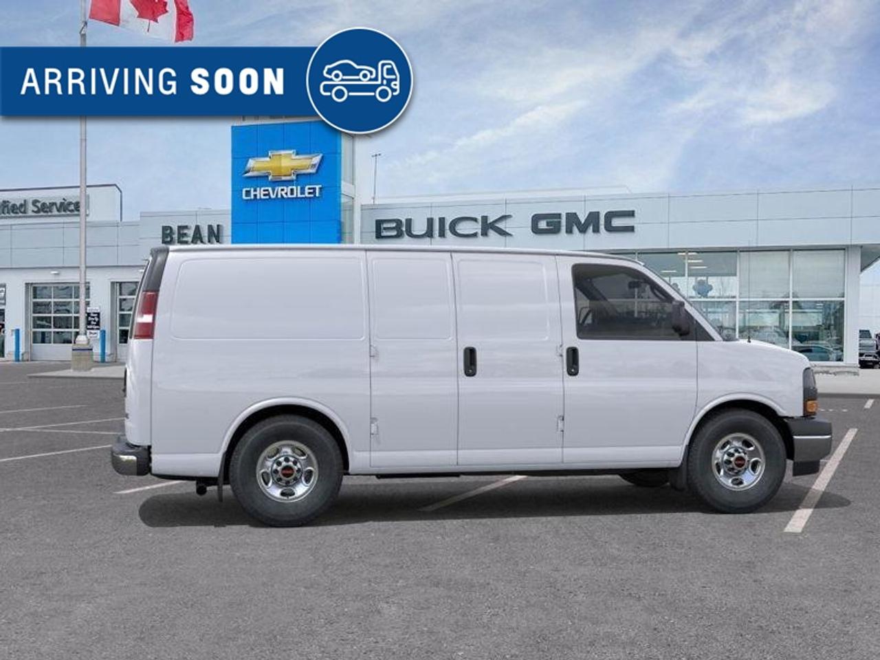 2025 GMC Savana 2500 Work Van 4.3L V6, REMOTE START/ENTRY, POWER DRIVER SEAT, AIR CONDITIONING, CRUISE CONTROL, MP3 PLAYER, BLUETOOTH, REAR VISION CAMERA Photo