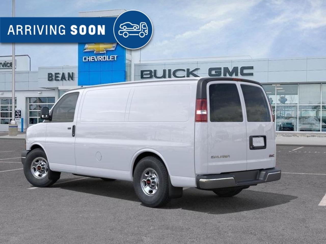 2025 GMC Savana 2500 Work Van 4.3L V6, REMOTE START/ENTRY, POWER DRIVER SEAT, AIR CONDITIONING, CRUISE CONTROL, MP3 PLAYER, BLUETOOTH, REAR VISION CAMERA Photo