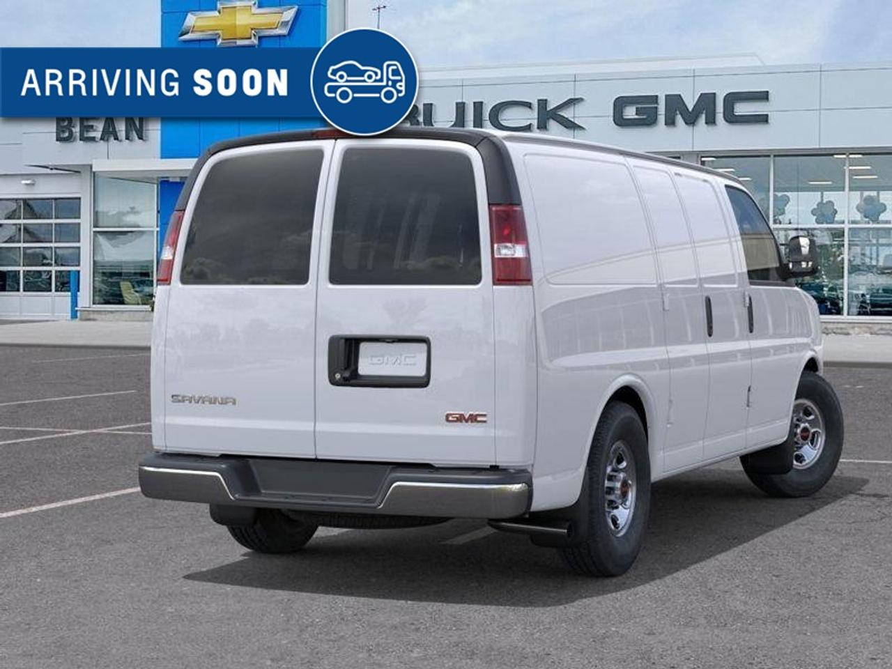 2025 GMC Savana 2500 Work Van 4.3L V6, REMOTE START/ENTRY, POWER DRIVER SEAT, AIR CONDITIONING, CRUISE CONTROL, MP3 PLAYER, BLUETOOTH, REAR VISION CAMERA Photo