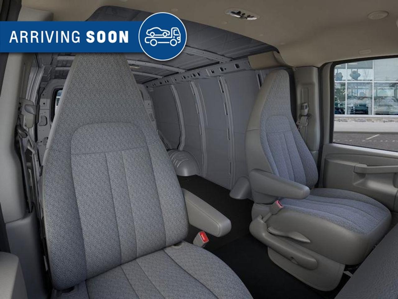 2025 GMC Savana 2500 Work Van 4.3L V6, REMOTE START/ENTRY, POWER DRIVER SEAT, AIR CONDITIONING, CRUISE CONTROL, MP3 PLAYER, BLUETOOTH, REAR VISION CAMERA Photo