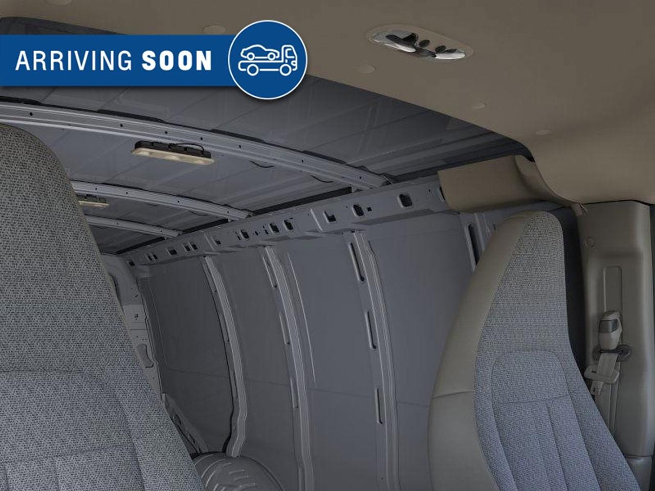 2025 GMC Savana 2500 Work Van 4.3L V6, REMOTE START/ENTRY, POWER DRIVER SEAT, AIR CONDITIONING, CRUISE CONTROL, MP3 PLAYER, BLUETOOTH, REAR VISION CAMERA Photo