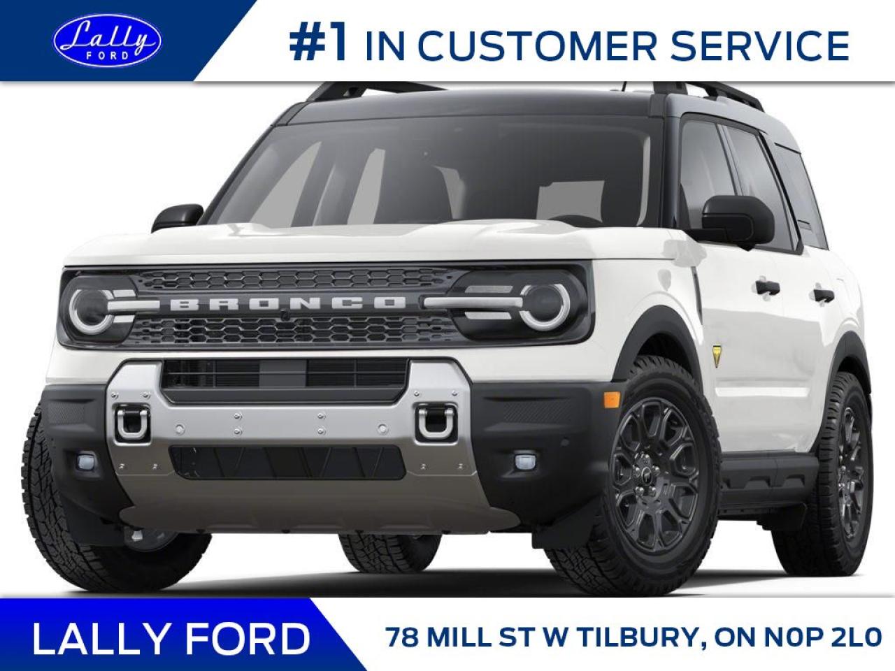 New 2025 Ford Bronco Sport BADLANDS for sale in Tilbury, ON