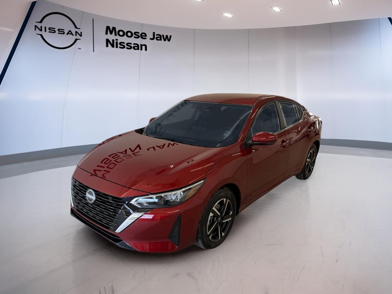 Experience the perfect blend of style, innovation, and everyday practicality with the brand new 2025 Nissan Sentra SV, now available at Moose Jaw Nissan. Finished in a striking Red exterior with a refined Black interior, this sedan is designed for drivers who value comfort, efficiency, and advanced features. Enjoy smooth driving with the Xtronic Continuously Variable Transmission and the confidence of front-wheel drive, making every trip through Moose Jaw and beyond a pleasure.

ADVANCED SAFETY FEATURES  
»» Automatic emergency braking with pedestrian detection  
»» Intelligent forward collision warning system  
»» Lane departure warning for added peace of mind  
»» Rearview monitor for safer reversing  

PERFORMANCE AND EFFICIENCY  
»» 2.0L DOHC 16V 4-cylinder engine  
»» Idle stop/start technology for fuel savings  
»» Xtronic Continuously Variable Transmission for smooth shifts  
»» Front-wheel drive for reliable traction  

COMFORT AND CONVENIENCE  
»» Dual-zone automatic climate control  
»» Spacious seating for five passengers  
»» Height-adjustable driver?s seat  
»» Tilt and telescopic steering column  

TECHNOLOGY AND CONNECTIVITY  
»» 7-inch touchscreen display  
»» Apple CarPlay and Android Auto compatibility  
»» Bluetooth hands-free phone system  
»» USB ports for device charging  

CARGO SPACE  
»» Generous trunk capacity for daily needs  
»» 60/40 split-folding rear seats  
»» Wide trunk opening for easy loading  
»» Deep trunk floor for larger items  

WHAT OTHER OWNERS LIKE  
»» Comfortable and quiet cabin experience  
»» User-friendly infotainment system  
»» Impressive fuel efficiency for daily driving  
»» Smooth and responsive ride quality  

This 2025 Nissan Sentra SVs VIN is: 3N1AB8CV4SY334600.