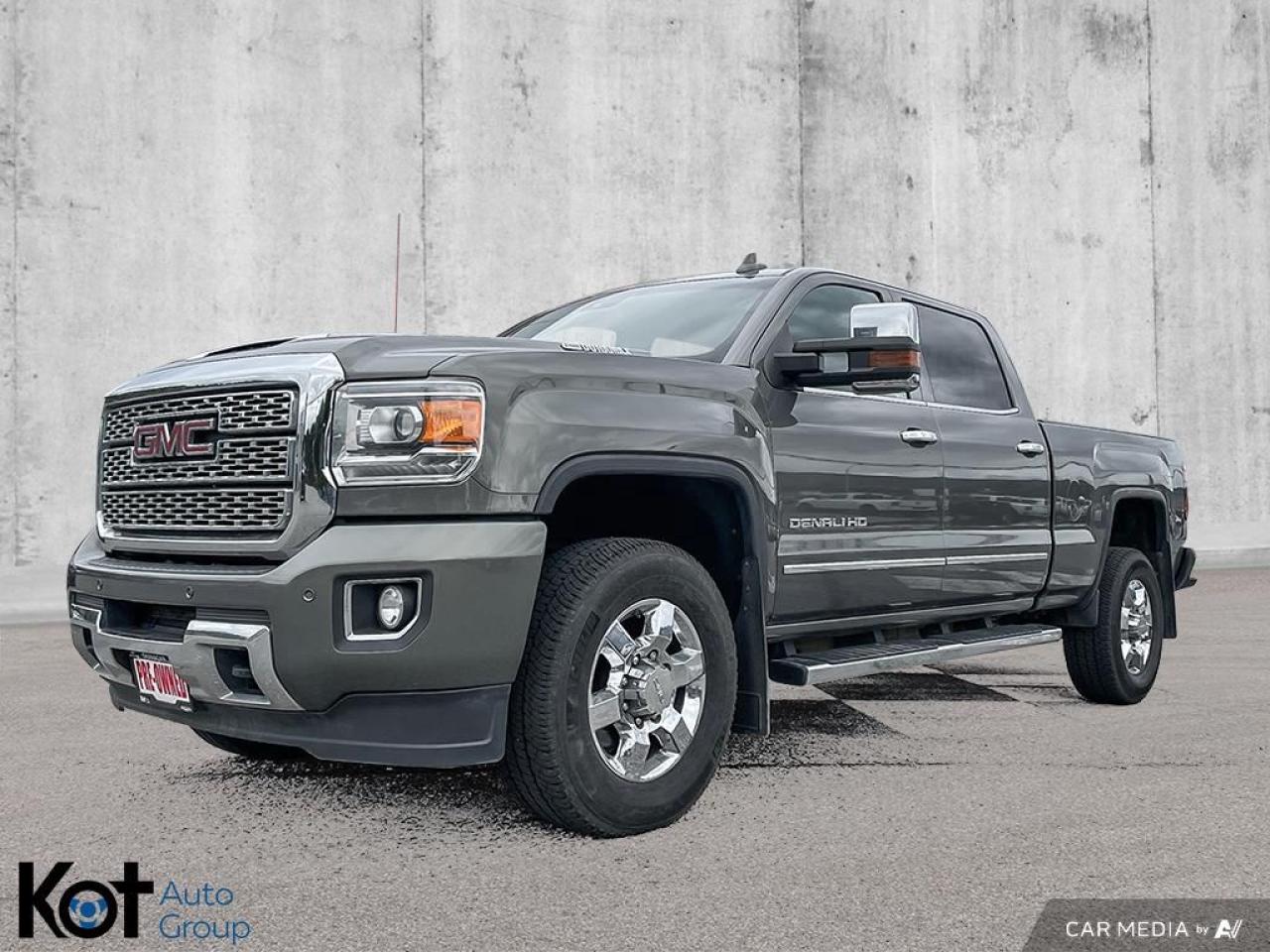 Used 2018 GMC Sierra 3500 Denali | 6.6L V8 Turbo Diesel | Bose Sound System | Remote Start | Remote Keyless Entry for sale in Kelowna, BC