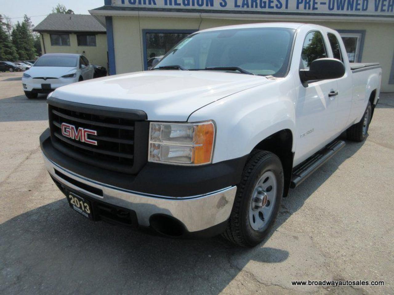 2013 GMC Sierra 1500 WORK READY SL-MODEL 6 PASSENGER 5.3L - V8.. 4X4.. EXTENDED-CAB.. 8-FOOT-BOX.. TRAILER BRAKE.. CD/AUX INPUT.. TOW SUPPORT..