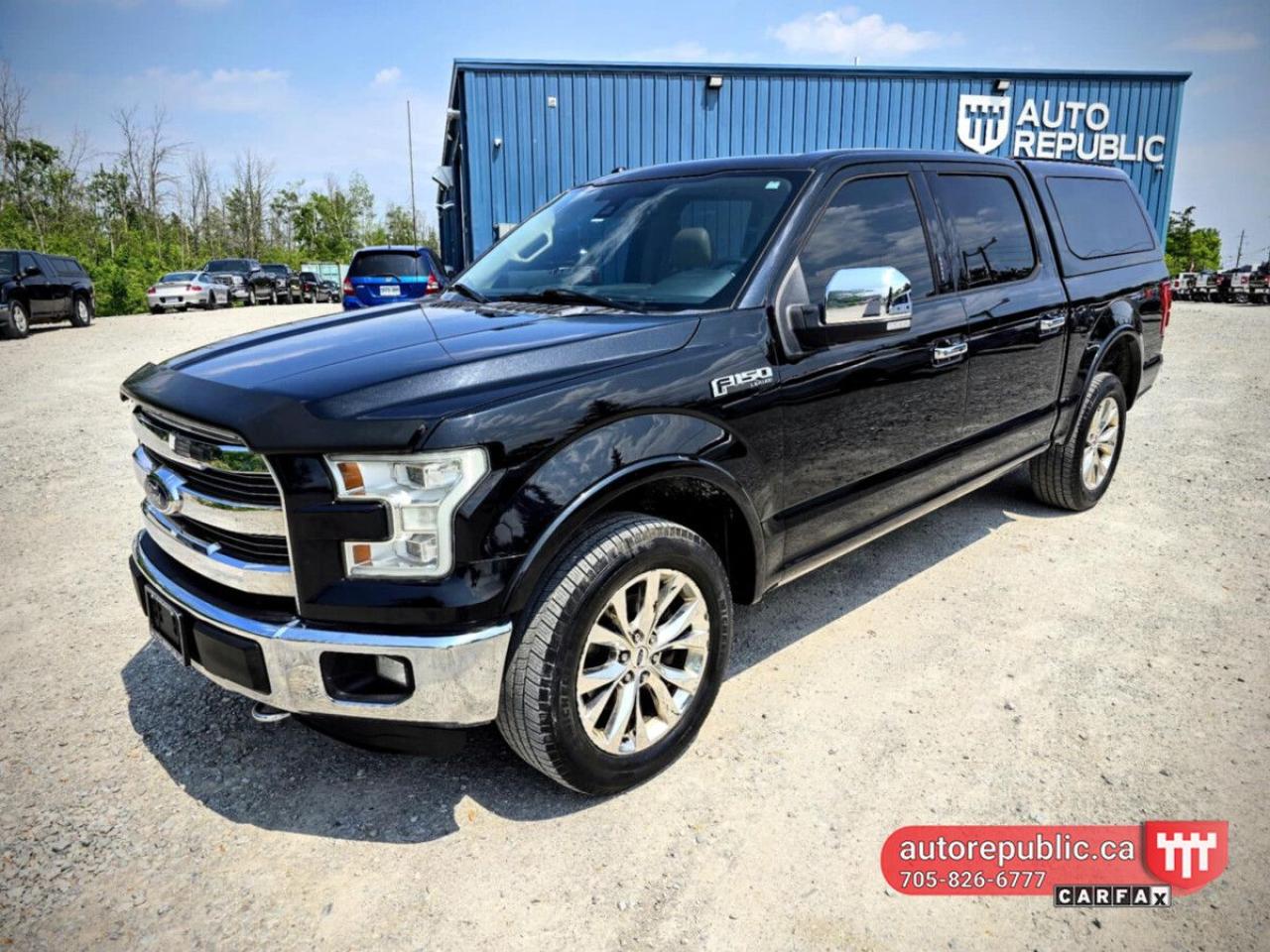 Used 2015 Ford F-150 Lariat 5.0L V8 4x4 Loaded Certified for sale in Orillia, ON