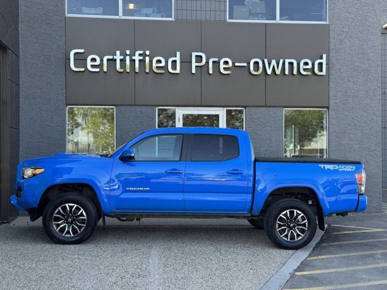 Used 2021 Toyota Tacoma TRD SPORT w/ 6 SPEED / SUNROOF / LEATHER for sale in Calgary, AB