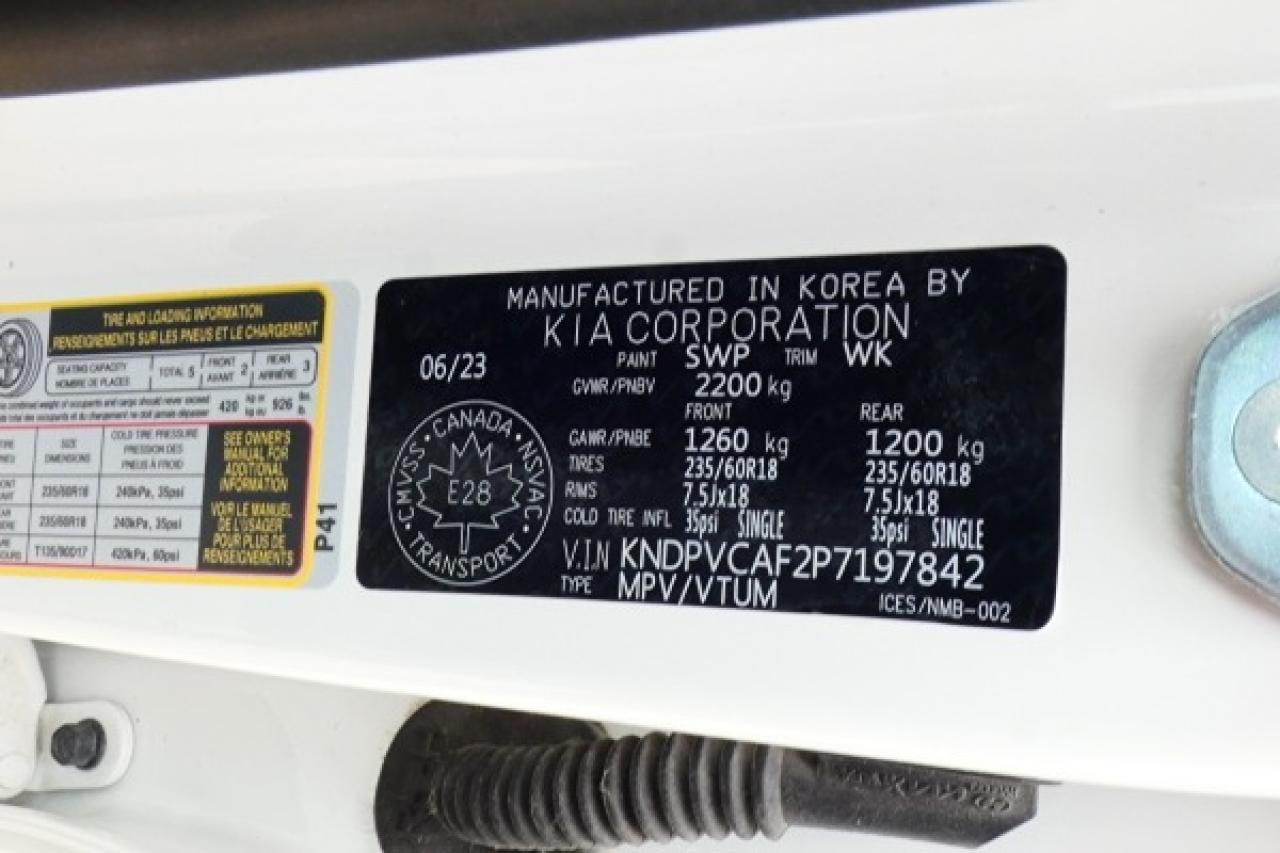 2023 Kia Sportage EX w/Htd Leather, pano S/R, NAV, BUC - Photo #22