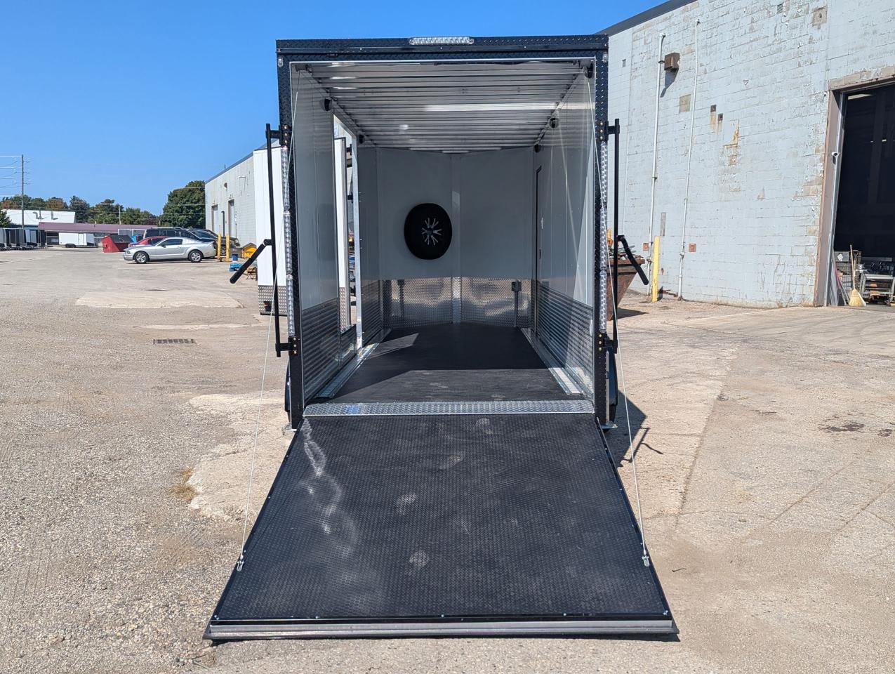 2024 Canadian Trailer Company 7x18 V-Nose Cargo Trailer Aluminum Tandem Axle Photo5
