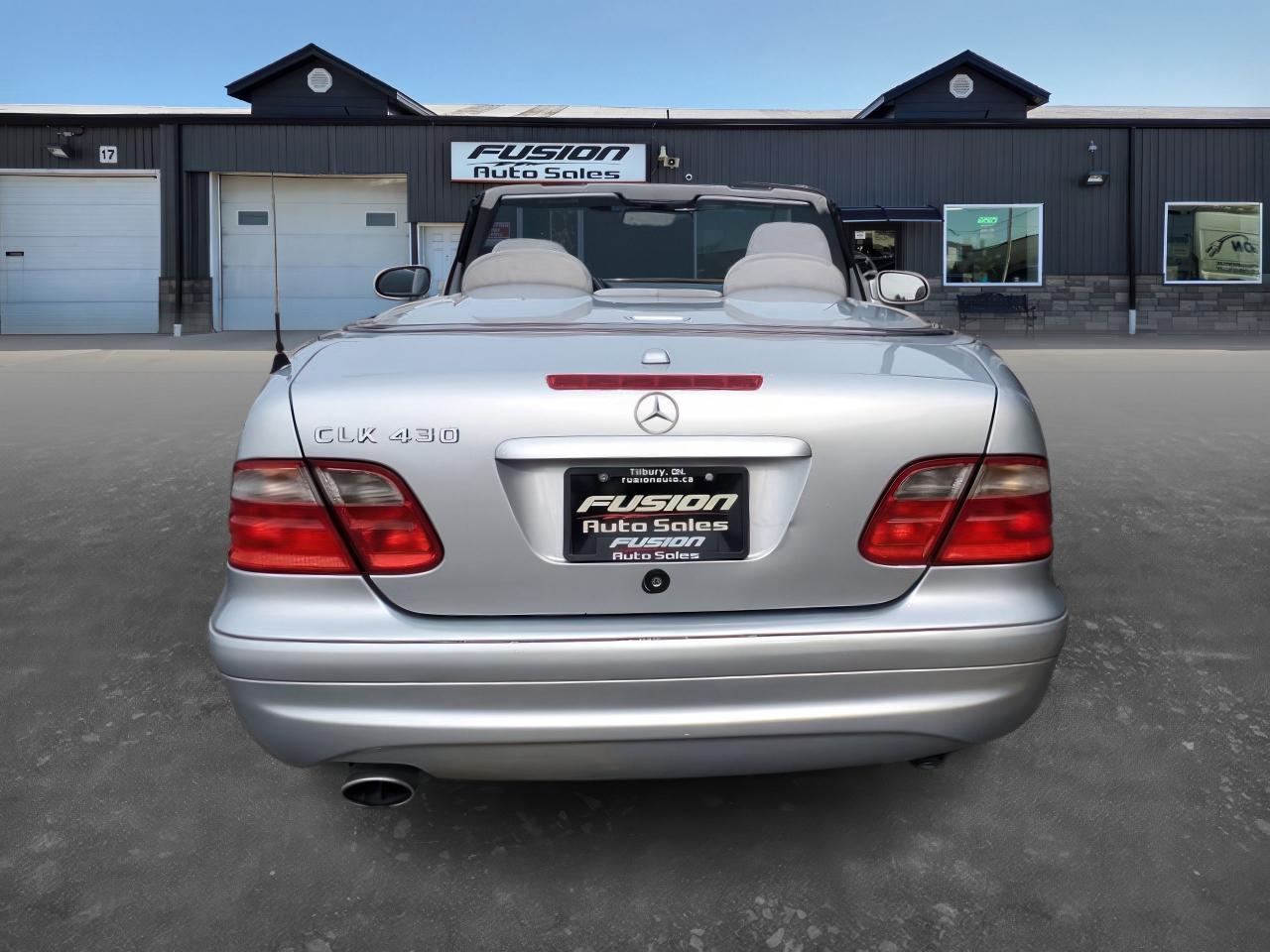 2003 Mercedes-Benz CLK 4.3L-LOCAL TRADE-PWR TOP-LEATHER - Photo #5