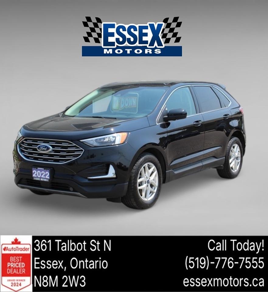 2022 Ford Edge SEL*AWD*Heated Leather*CarPlay*Rear Cam*Navi