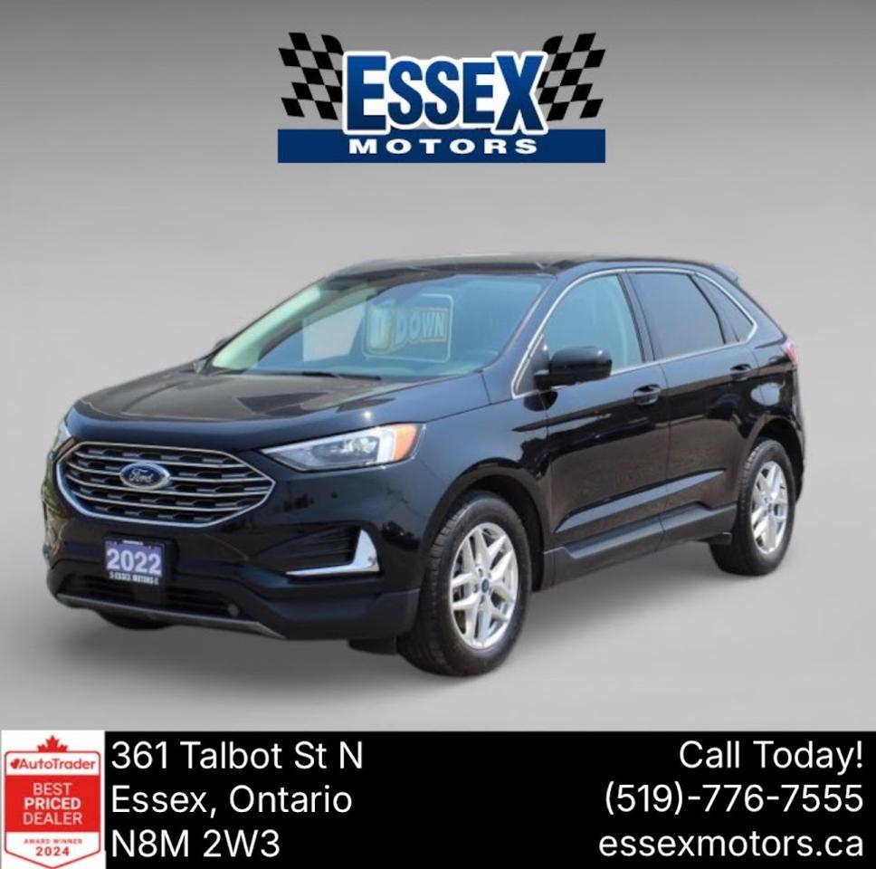 2022 Ford Edge SEL*AWD*Heated Leather*CarPlay*Rear Cam*Navi Photo
