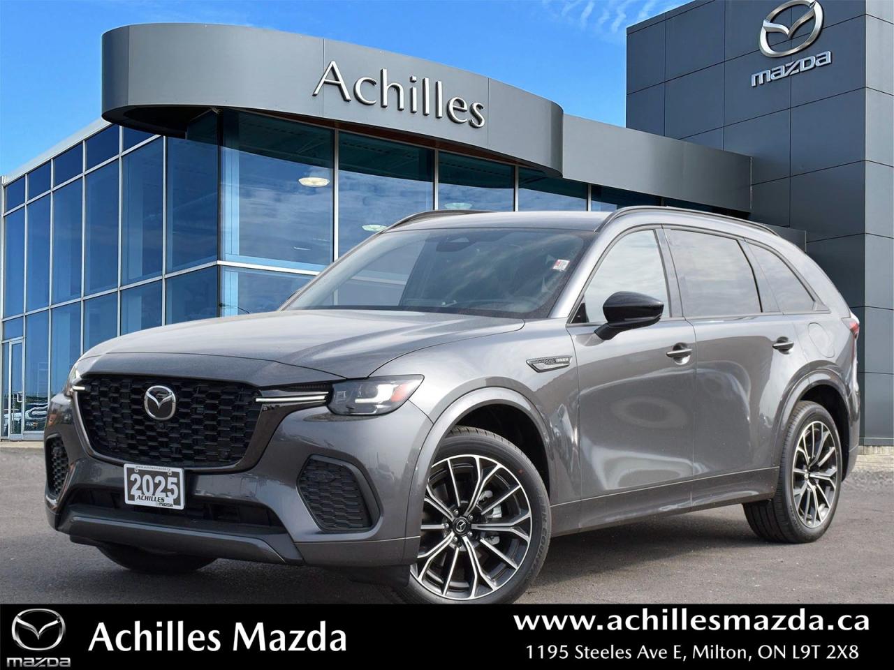 Used 2025 Mazda CX-70 PHEV [DEMO] PHEV, GT-AWD, LEATHER, BOSE, LOADED for sale in Milton, ON
