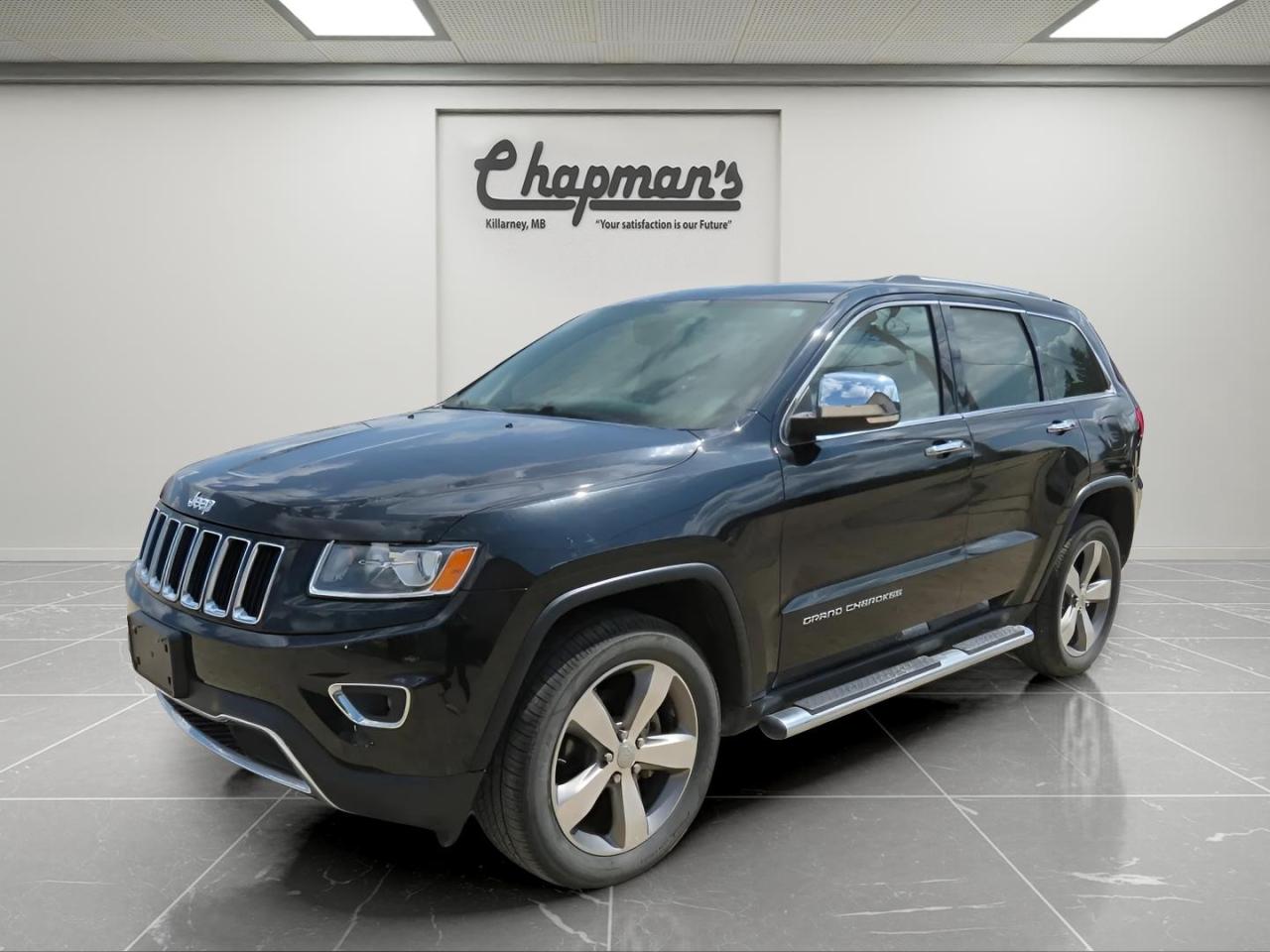 Used 2015 Jeep Grand Cherokee Limited Back-Up Camera, Heated Steering Wheel, Power Liftgate for sale in Killarney, MB